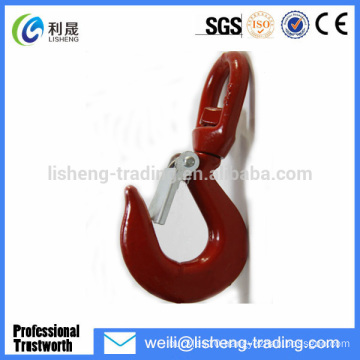 G80 Forged heavy lifting swivel hook with bearing